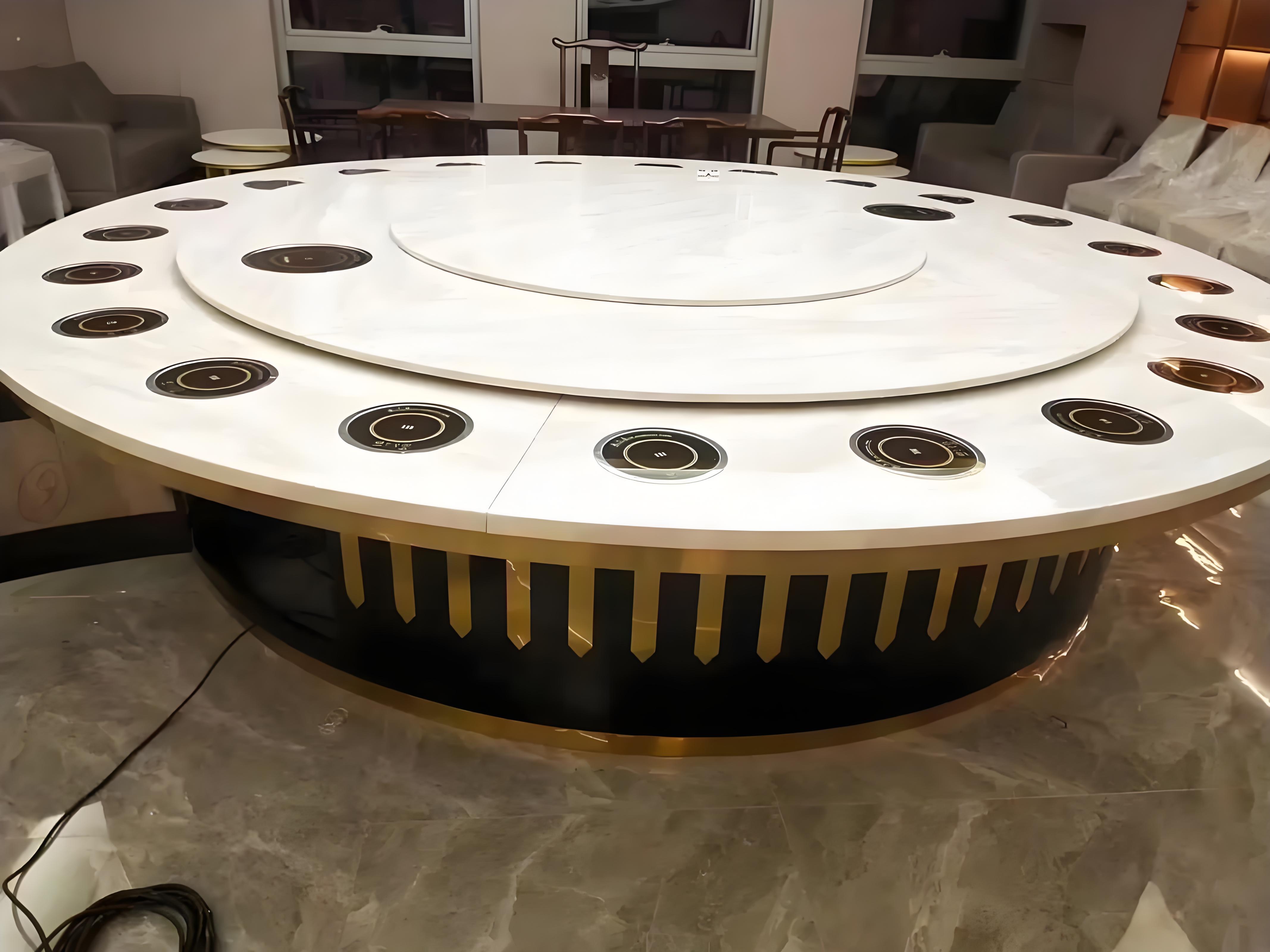 金昌市旋转火锅桌火锅桌 - 排名